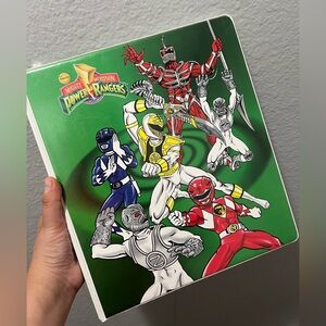 Vtg Mighty Morphin Power Rangers Binder